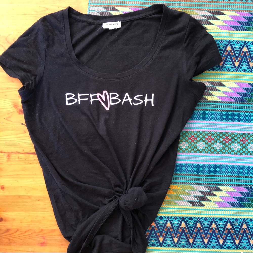 BFF Bash upcycled T-shirt